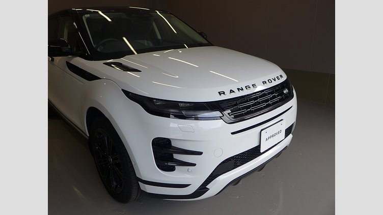 2024 認定中古車 Land Rover Range Rover Evoque Fuji White 2.0 litre i4D​ DynamicSE