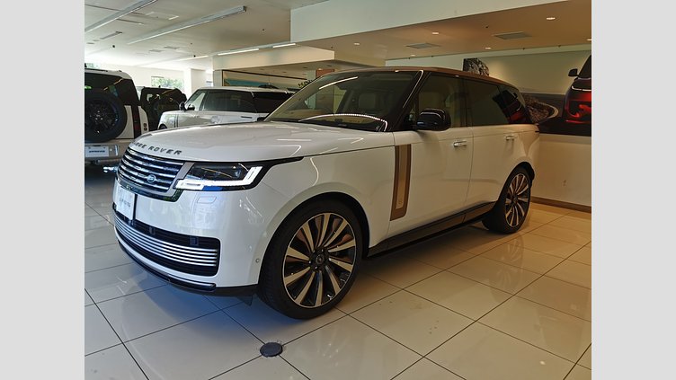 2024 認定中古車 Land Rover Range Rover アイシーホワイト - グロスフィニッシュ 615 AWD（AT） スタンダードホイールベース SV