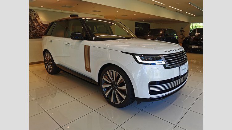 2024 認定中古車 Land Rover Range Rover アイシーホワイト - グロスフィニッシュ 615 AWD（AT） スタンダードホイールベース SV