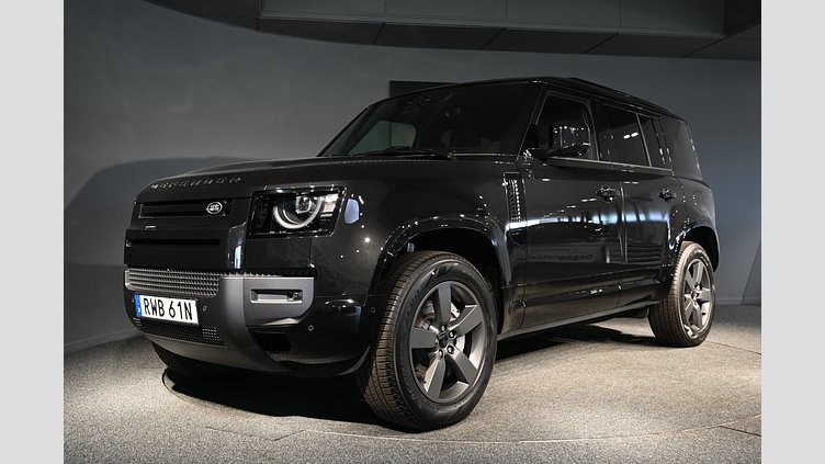 2026 Ny Land Rover Defender 110 Santorini Black Bensin Laddhybrid X-Dynamic SE