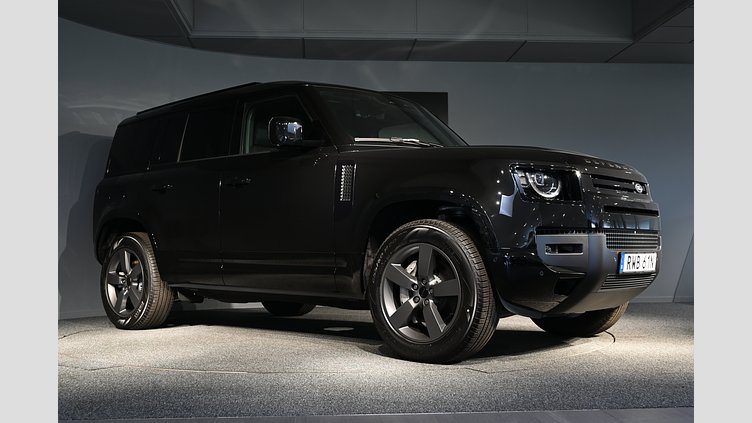 2026 Ny Land Rover Defender 110 Santorini Black Bensin Laddhybrid X-Dynamic SE