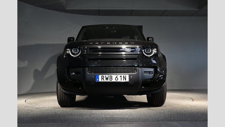 2026 Ny Land Rover Defender 110 Santorini Black Bensin Laddhybrid X-Dynamic SE