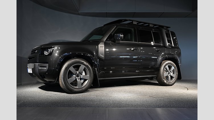 2026 Ny Land Rover Defender 110 Santorini Black Bensin Laddhybrid X-Dynamic SE