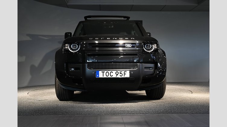 2026 Ny Land Rover Defender 110 Santorini Black Bensin Laddhybrid X-Dynamic SE