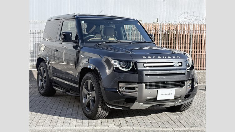 2024 認定中古車 Land Rover Defender 90 カルパチアングレイ D350 ディーゼルマイルドハイブリッド X-Dynamic HSE