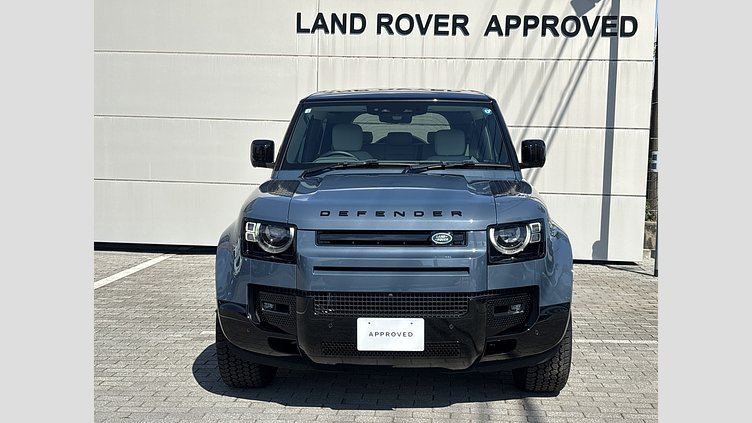 2025 認定中古車 Land Rover Defender 90 タスマンブルー D350 ディーゼルマイルドハイブリッド X-Dynamic HSE