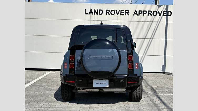 2025 認定中古車 Land Rover Defender 90 タスマンブルー D350 ディーゼルマイルドハイブリッド X-Dynamic HSE