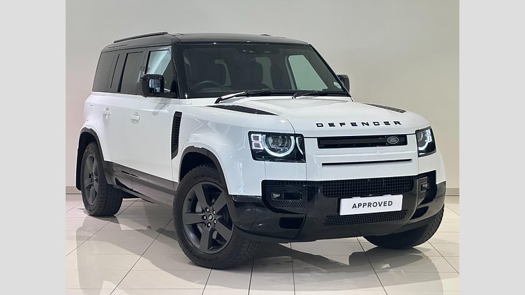 2025 Approved Land Rover Defender 110 Fuji White AWD X-Dynamic HSE 350PS Auto