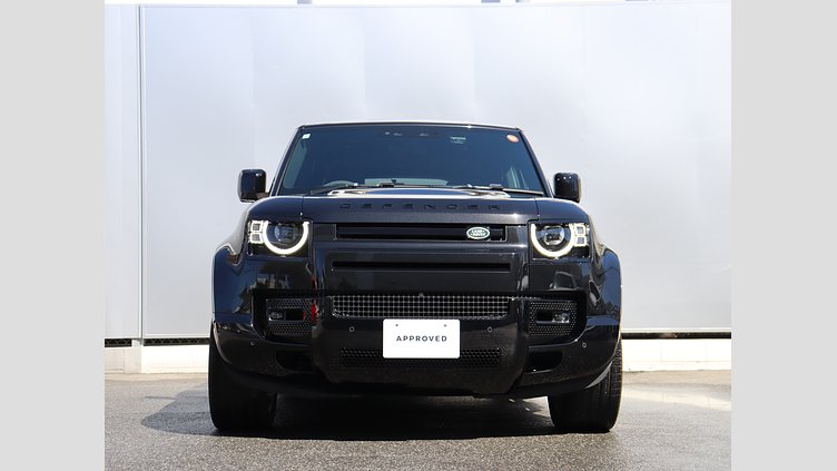 2023 認定中古車 Land Rover Defender 110 サントリーニブラック P525 AWD (AT) V8