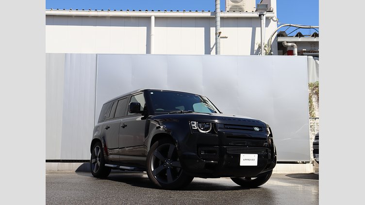 2023 認定中古車 Land Rover Defender 110 サントリーニブラック P525 AWD (AT) V8
