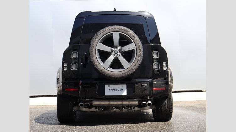 2023 認定中古車 Land Rover Defender 110 サントリーニブラック P525 AWD (AT) V8