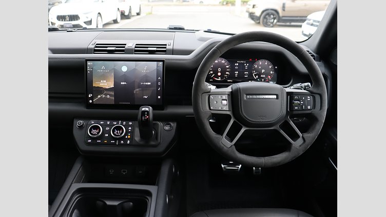 2023 認定中古車 Land Rover Defender 110 サントリーニブラック P525 AWD (AT) V8