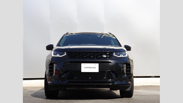 2024 認定中古車 Land Rover Discovery Sport サントリーニブラック プラグインハイブリッド（ガソリン） 標準ホイール Dynamic HSE