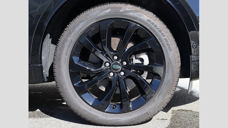 2024 認定中古車 Land Rover Discovery Sport サントリーニブラック プラグインハイブリッド（ガソリン） 標準ホイール Dynamic HSE