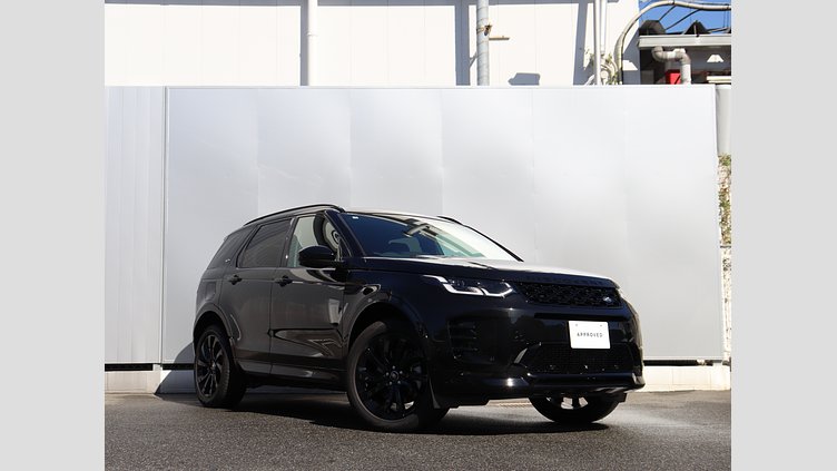 2024 認定中古車 Land Rover Discovery Sport サントリーニブラック プラグインハイブリッド（ガソリン） 標準ホイール Dynamic HSE