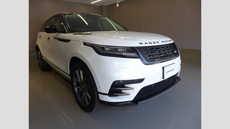 2024 認定中古車 Land Rover Range Rover Velar オストゥーニパールホワイト P400eプラグインハイブリッド（ガソリン） スタンダードホイールベース Dynamic SE
