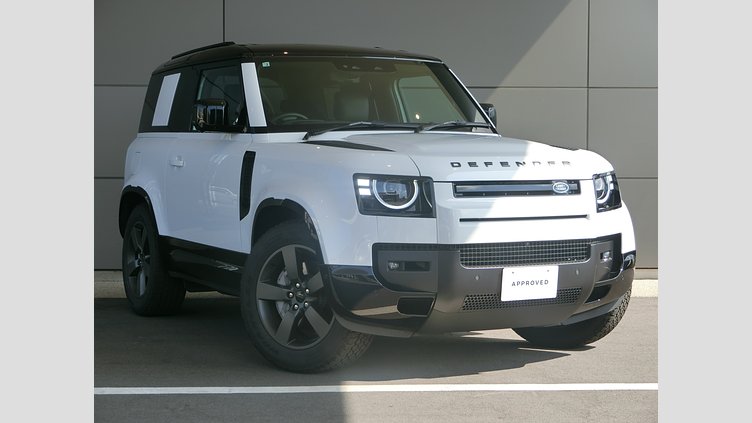 2025 認定中古車 Land Rover Defender 90 Fuji White 3.0 litre i6D​ X-DYNAMIC HSE