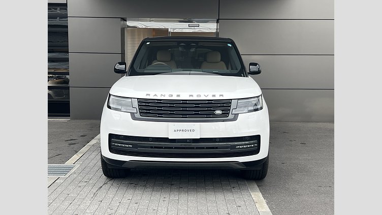 2025 認定中古車 Land Rover Range Rover Ostuni Pearl White 3.0 litre i6D​ SWB D350 SE