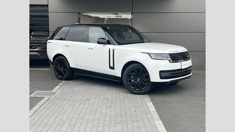 2025 認定中古車 Land Rover Range Rover Ostuni Pearl White 3.0 litre i6D​ SWB D350 SE