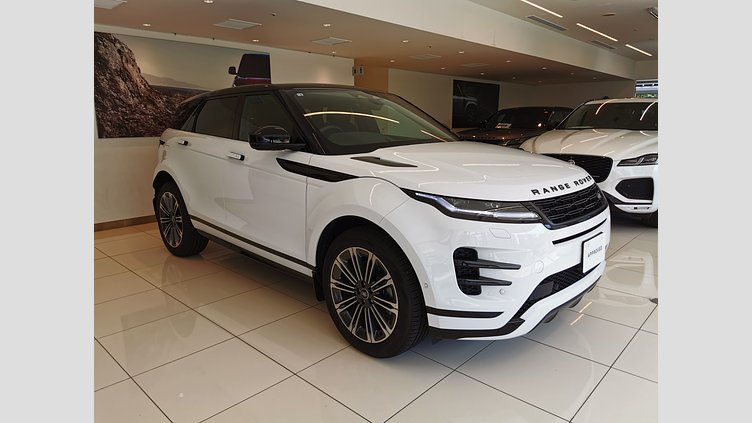2025 認定中古車 Land Rover Range Rover Evoque フジホワイト D200マイルドハイブリッド（ディーゼル） SWB DYNAMIC SE