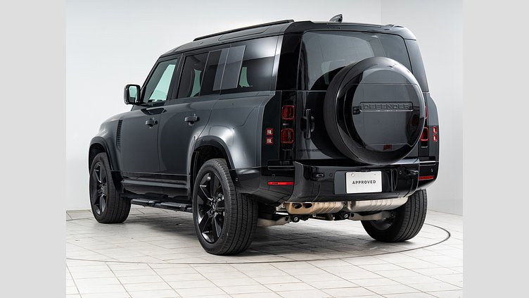 2025 認定中古車 Land Rover Defender 110 カルパチアングレイ D350 ディーゼルマイルドハイブリッド X-DYNAMIC HSE D350 エアサスペンション