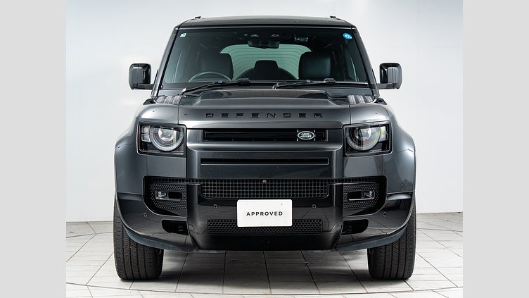 2025 認定中古車 Land Rover Defender 110 カルパチアングレイ D350 ディーゼルマイルドハイブリッド X-DYNAMIC HSE D350 エアサスペンション