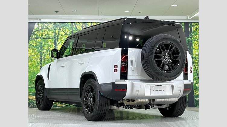 2025 認定中古車 Land Rover Defender 110 フジホワイト D350 ディーゼルマイルドハイブリッド S