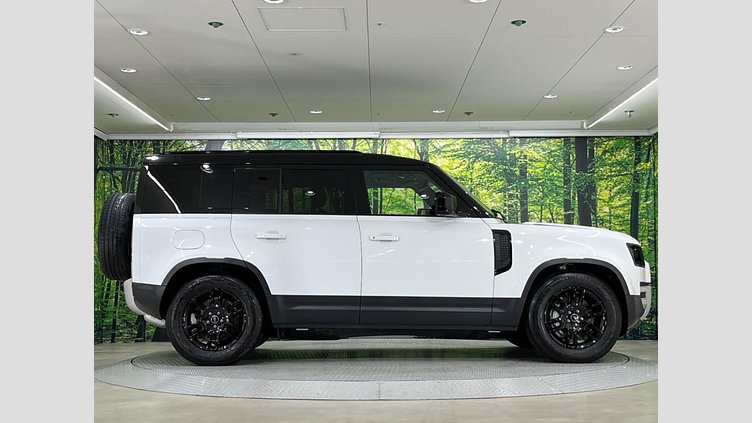 2025 認定中古車 Land Rover Defender 110 フジホワイト D350 ディーゼルマイルドハイブリッド S