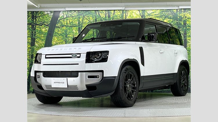 2025 認定中古車 Land Rover Defender 110 フジホワイト D350 ディーゼルマイルドハイブリッド S