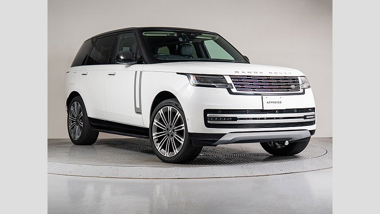 2023 認定中古車 Land Rover Range Rover Sport オストゥーニパールホワイト D300 AWD MHEV（AT） スタンダードホイールベース AUTOBIOGRAPHY