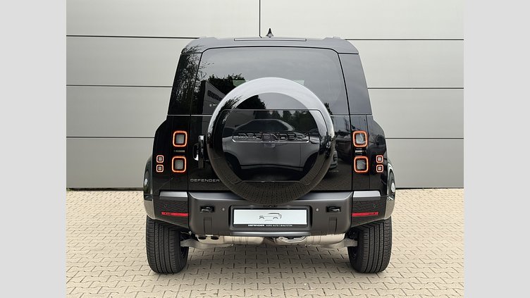 2026 Nowy Land Rover Defender 110 Santorini Black D250 MHEV z silnikiem wysokoprężnym X-Dynamic SE