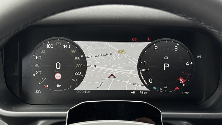 2026 Nowy Land Rover Defender 110 Santorini Black D250 MHEV z silnikiem wysokoprężnym X-Dynamic SE