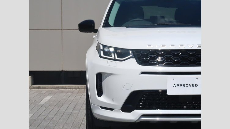 2024 認定中古車 Land Rover Discovery Sport フジホワイト D200マイルドハイブリッド（ディーゼル） 標準ホイール S