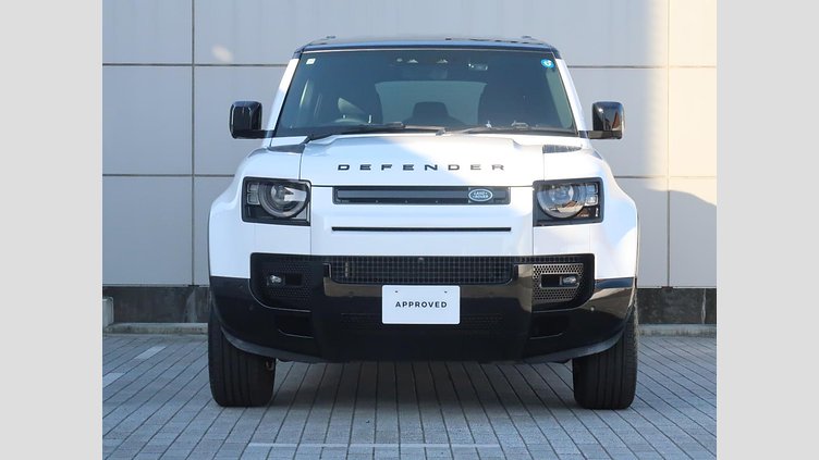 2025 認定中古車 Land Rover Defender 110 フジホワイト D350 ディーゼルマイルドハイブリッド X-Dynamic SE