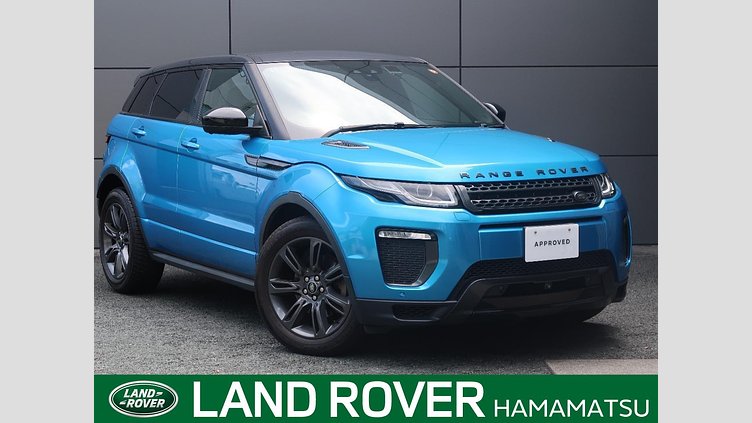 2018 認定中古車 Land Rover Range Rover Evoque Moraine Blue 2.0 litre i4P​ ランドマークエディション