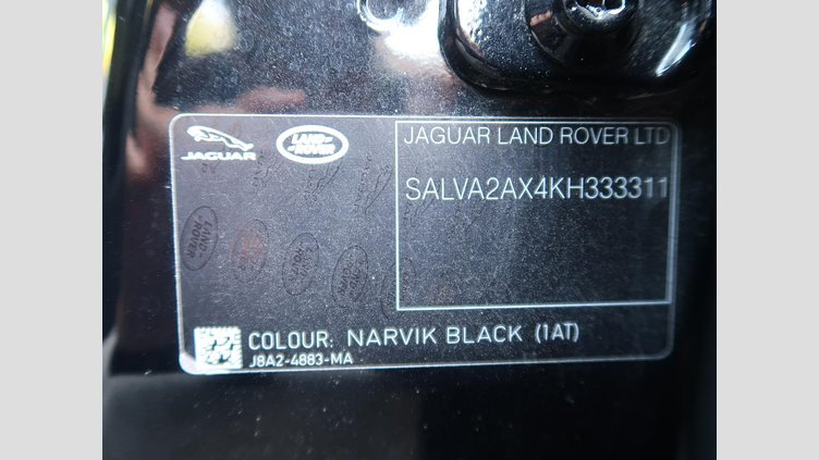 2018 認定中古車 Land Rover Range Rover Evoque Narvik Black 2.0 litre i4P​ SEプラス