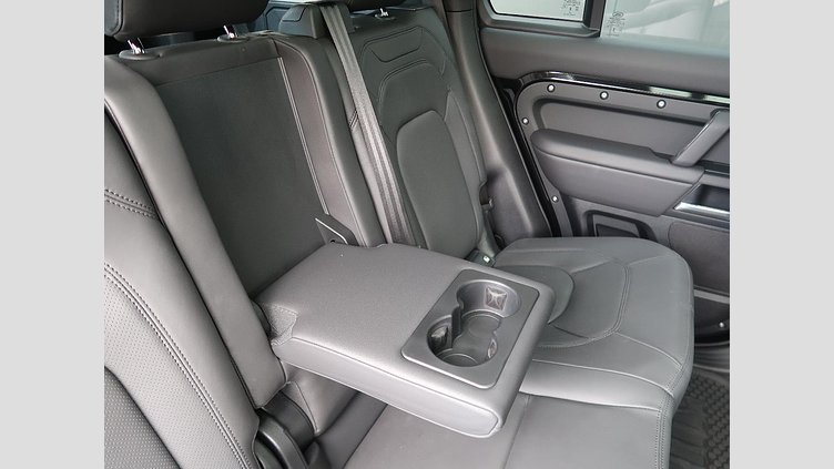 2025 認定中古車 Land Rover Defender 110 サントリーニブラック D350 ディーゼルマイルドハイブリッド X-Dynamic HSE