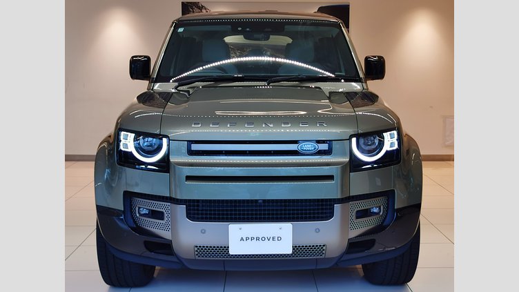 2025 認定中古車 Land Rover Defender 110 パンゲアグリーン D350 ディーゼルマイルドハイブリッド X-Dynamic SE