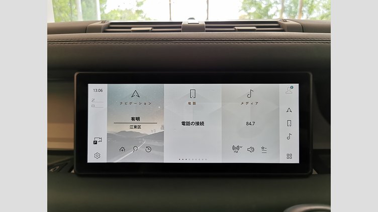 2024 認定中古車 Land Rover Defender 110 サントリーニブラック P300 AWD（AT） SE