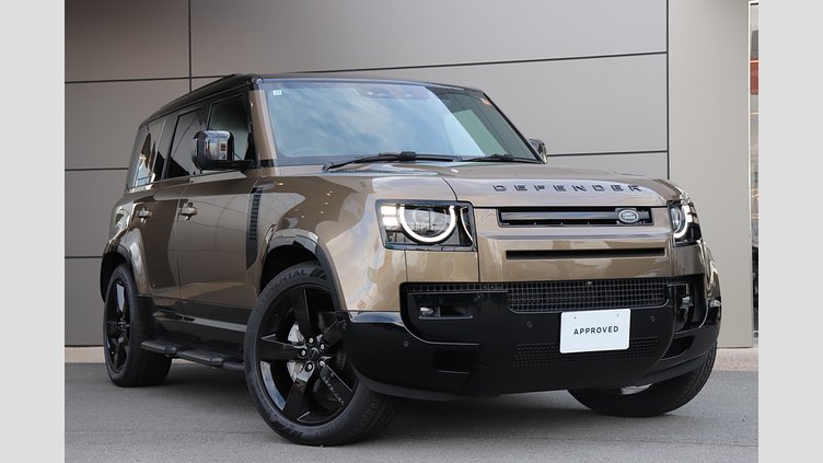 2025 認定中古車 Land Rover Defender 110 ゴンドワナストーン D350 ディーゼルマイルドハイブリッド X-Dynamic HSE