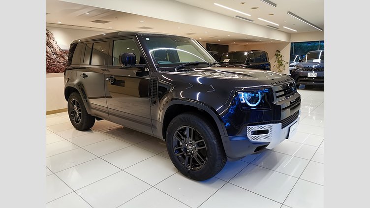 2025 認定中古車 Land Rover Defender 110 サントリーニブラック D350 ディーゼルマイルドハイブリッド S