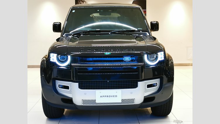 2025 認定中古車 Land Rover Defender 110 サントリーニブラック D350 ディーゼルマイルドハイブリッド S