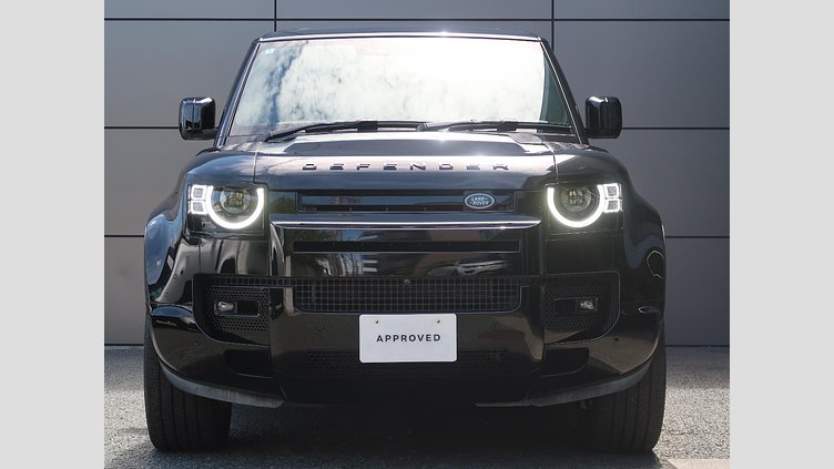 2024 認定中古車 Land Rover Defender 110 サントリーニブラック D300 AWD（AT） X-DYNAMIC HSE