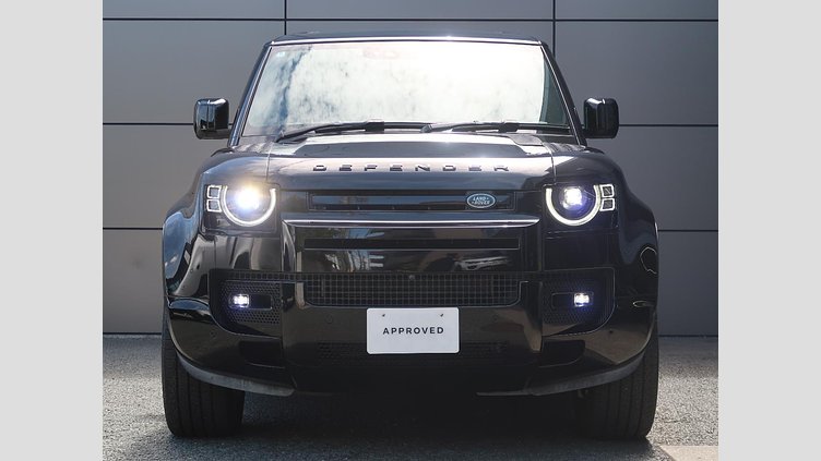2024 認定中古車 Land Rover Defender 110 サントリーニブラック D300 AWD（AT） X-DYNAMIC HSE