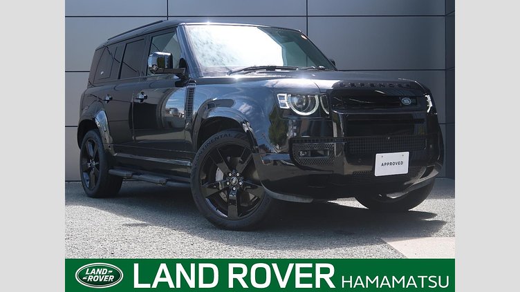 2024 認定中古車 Land Rover Defender 110 サントリーニブラック D300 AWD（AT） X-DYNAMIC HSE