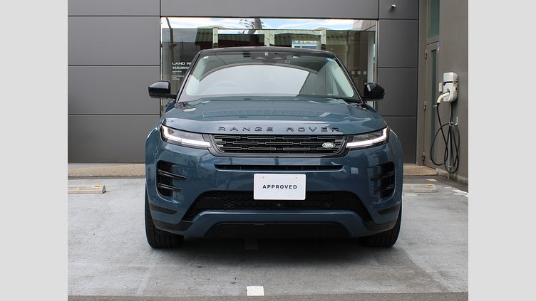 2024 認定中古車 Land Rover Range Rover Evoque トライベッカブルー D200マイルドハイブリッド（ディーゼル） Standard Wheelbase DYNAMIC SE
