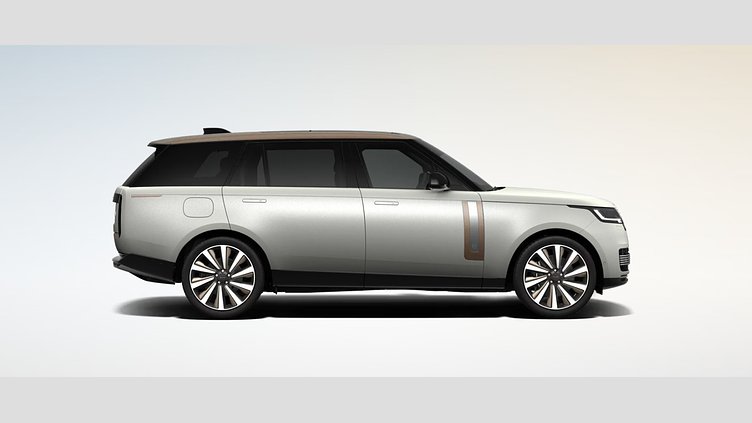 2026 Nou Land Rover Range Rover Icy White - Satin finish 4.4 V8  615CP AWD Auto MHEV SV LWB