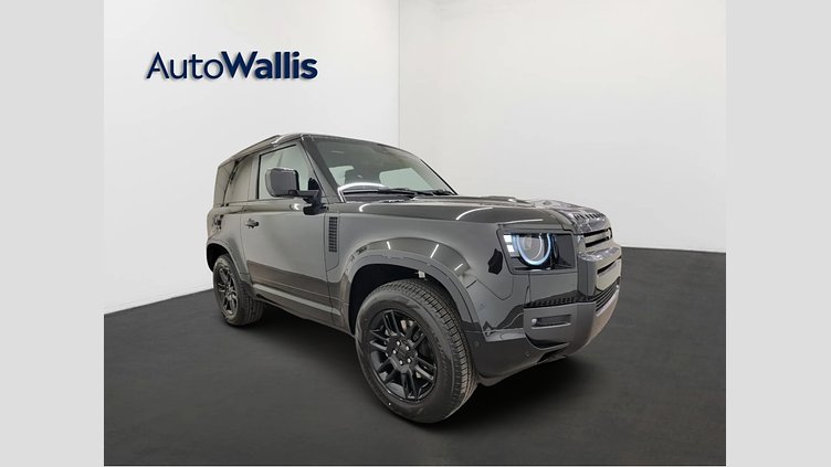2025 Nova vozila Land Rover Defender 90 Santorini crna D200 AWD AUTOMATIC AWD X-DYNAMIC