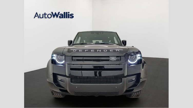 2025 Nova vozila Land Rover Defender 90 Santorini crna D200 AWD AUTOMATIC AWD X-DYNAMIC