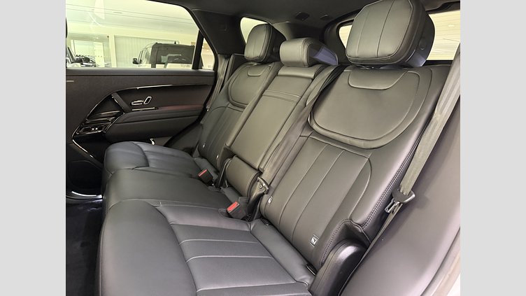 2025 Ny Land Rover Range Rover Sport Borasco Grey P460e Bensin Plug-in Hybrid Kort hjulbas (SWB) SE